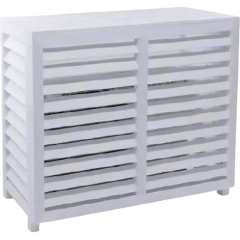 Cubierta exterior de aire acondicionado de composite blanco, 1260X540X1750 mm (1/2)