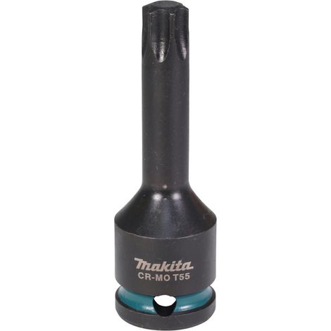 Makita E-19847 Douille 1/2" T55 Impact Black