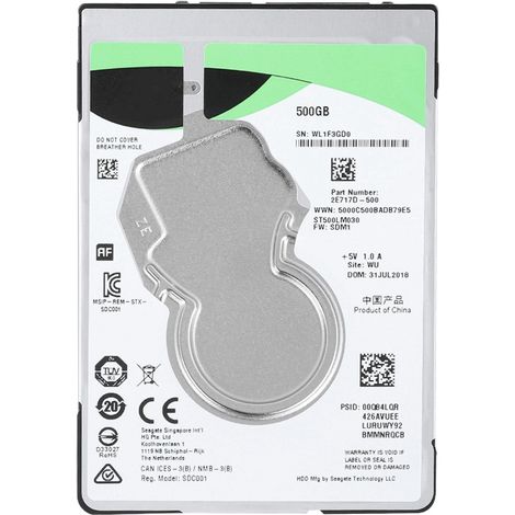 Disque dur portable SEAGATE 2.5'' 2TB 5400RPM 128M SATA 6Gb/s 7mm pour PC et MAC (1/5)