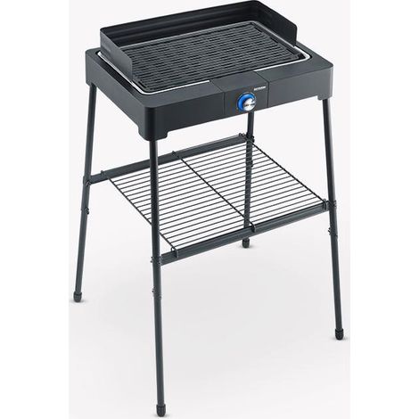 Severin – Barbecue portable sur pieds 2200W – Thermostat réglable – Noir – Pour cuisson en extérieur – Dimensions compactes (1/10)