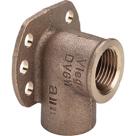 Viega Wandscheibe 110192 22 mm x Rp 1/2, Rotguss (1/2)