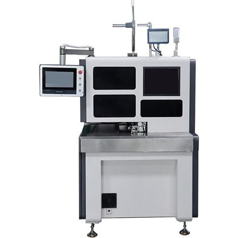 Macchina automatica per spelatura aggraffatura e inserimento sul connettore dei cavi multipolari (32-14 AWG) (1/3)
