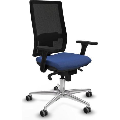 Piqueras y Crespo Horna chaise bureau bleu marine (1/3)