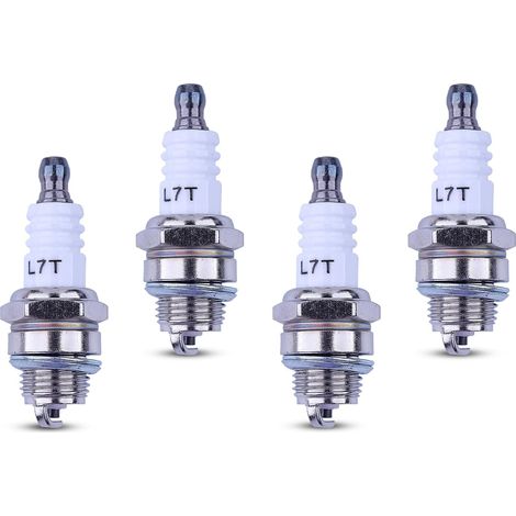 Spark Plugs, 2-Stroke Easy to Install for Chainsaw Parts NGK Spark Plugs,4Pack Spark Plug Set Compatible with NGK BPMR7A 4626 Bosch WSR6F,for rj19lm bosch r10 ts420 Spark Plug (1/5)