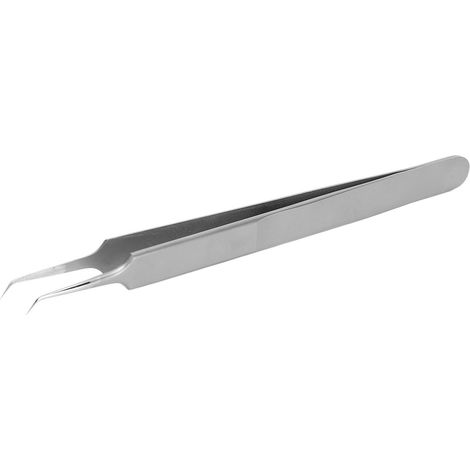 Gehärtete, gebogene Pinzette für präzise Reparatur und Wartung, extrafeine Spitze, verlängertes Modell BST-18 (1/5)
