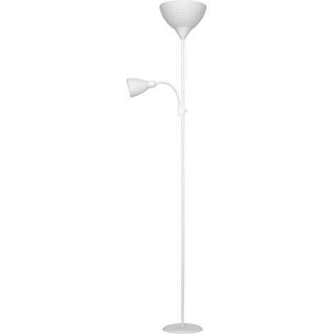 Lámpara de pie blanco modelo Milo 2 luces 180 cm(alto) 50 cm(ancho)25 cm(fondo (1/2)