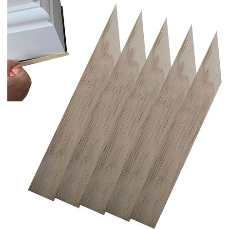Caulk Smoothing Tool – Wooden Sealant Finishing Tool, Portable Caulk Spreader Applicator For Smoothing Window, Door, And Wall Gaps Wooden Caulk Smoothing Tool – Sealant Finishing Applicator For Easy S (1/5)