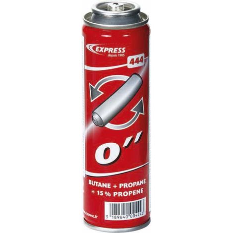 Kemper – Cartouche de gaz butane/propane 60g – Utilisation toute saison jusqu'à -2°C – Filetage 7/16' – Type à visser – 5665