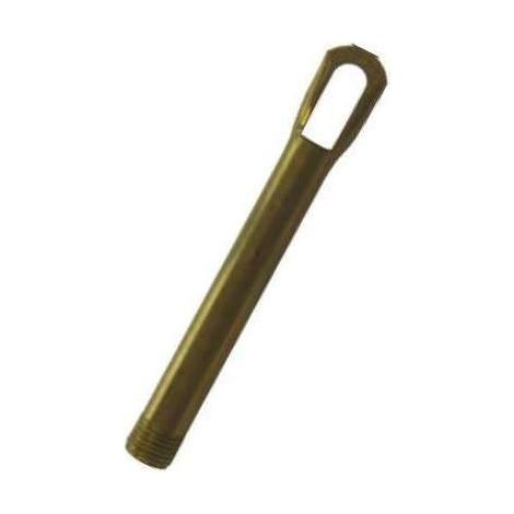 Tubo ottone electraline con anello per fissaggio - 70604