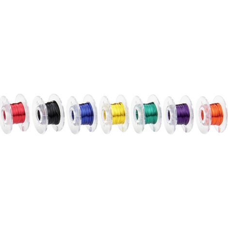 Donau Elektronik Fil de cuivre émaillé Diamètre extérieur (avec vernis isolant)=0.15 mm 1 set