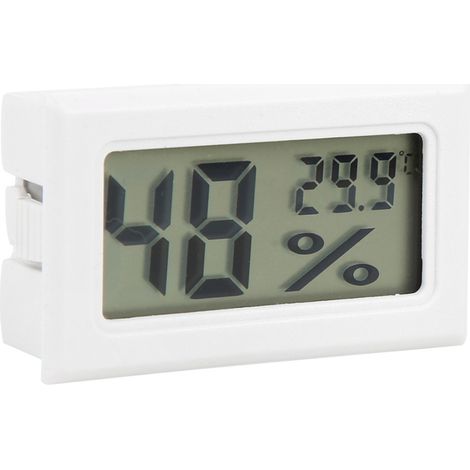 Thermomètre-hygromètre numérique, hygromètre numérique LED intégré avec sonde, pour une utilisation en intérieur ( (1/5)