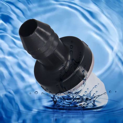 Vendu par lot de 6, clapet anti-retour unidirectionnel en plastique de 10 mm (3/8 pouce), miniature, de qualité alimentaire, CDPS6 (1/5)
