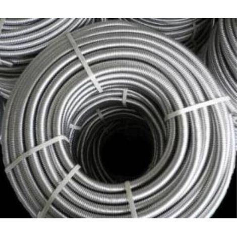 Flexible inox 316L tuyau gaz flexible 25m DN16 – Compatible hautes températures - Raccordement mécanique sans soudure – Coditherm