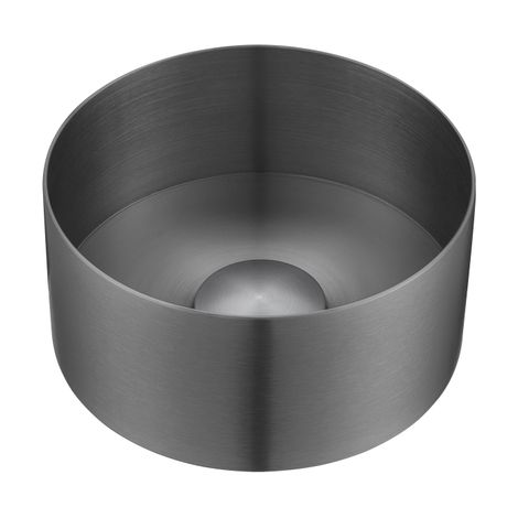 FugaFlow Eccelente Ferro Vasque - 21x21x10cm - Inox - Gunmetal