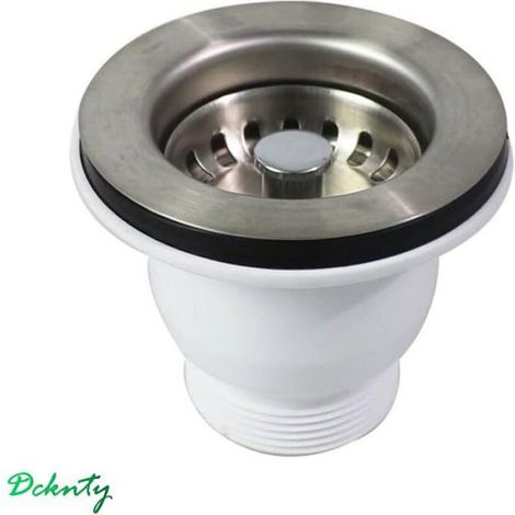 Bonde D'Évier - Filtre De Vidange En Acier Inoxydable - Diamètre 85 mm - Pour Évier Cuisine Standard - 1 Pièce (1/5)