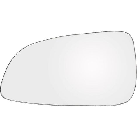 Colle pour rétroviseur extérieur gauche/droite (côté conducteur) pour Opel Vauxhall Astra H et Holden Astra AH (2004-2009), vue arrière convexe (côté conducteur). (1/5)