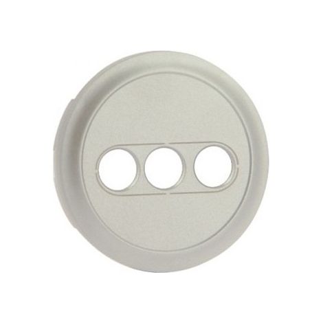 Legrand 068513 Céliane titanium hubcap - Triple audio/video socket