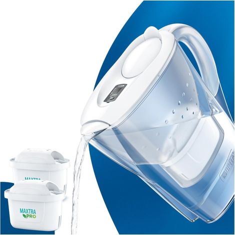 Brita MARELLA BLANCA 2F MXPRO - Jarra Purificadora Y Filtro (1/5)