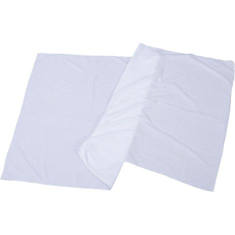Filiyano-Serviette de bain/douche mini en fibre absorbante et séchante 70x140cm (blanche) (1/5)