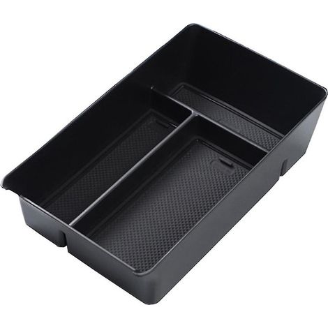 Boîte de rangement pour accoudoir central de voiture compatible avec le plateau de console centrale Xpeng G9, organisateur de conteneur de rangement (1/5)