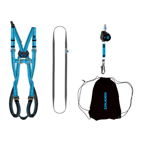 Sistema completo de protección contra caídas Kit Gargano IRUDEK
