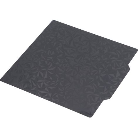Plaque d'impression flexible PEO+PEI 235x235mm, lit chauffant double face pour imprimantes 3D Ender 3, Ender 3 V2, Ender 3 Pro, Bambu Lab X1 et P1P, surface adhérente haute température. (1/5)