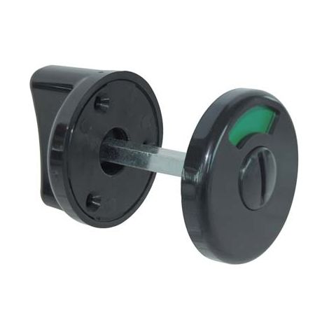 CATENACCIO LIBERO OCCUPATO + QUADRO - PLASTICA NERA Q6- 12 pezzi