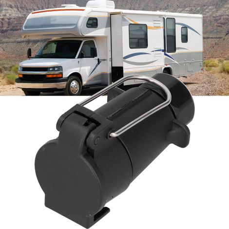 Adaptateur étanche 12V à 7 broches pour remorques, camions et fourgonnettes. (1/5)