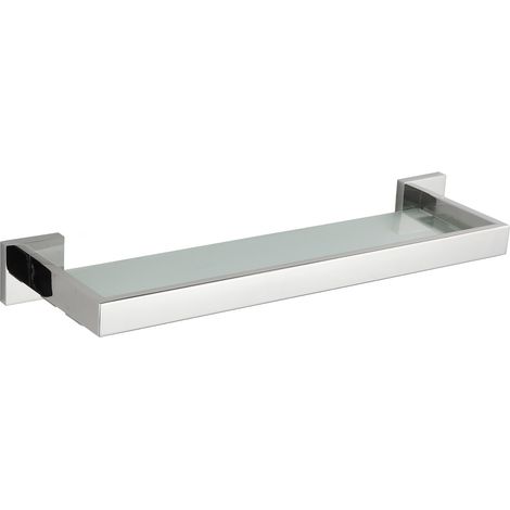 Mexen Vox étagère murale en verre, Chrome - 707037-00 (1/2)