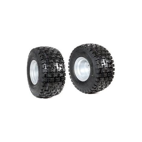 Par de ruedas neumáticas de disco fijo 18/950-8" para segadora NIBBI FC 20 - FC 145