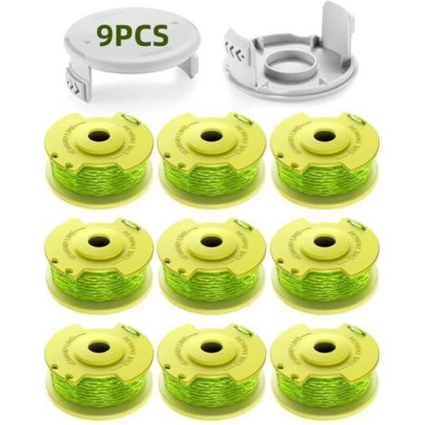 Bobine de Fil pour Coupe-Bordures - Ryobi - AC14RL3A - 11 Paquets - 2.0mm - 3.4m Longueur (1/4)