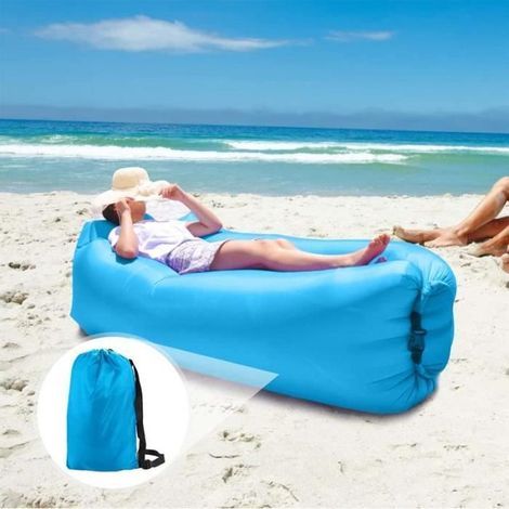 Sofa Gonflable, Hamac Gonflable, Air Canapé Gonflable Exterieur, Fauteuil Gonflable Canape de avec Le Paquet Portatif pour Voyager,-Ywey (1/5)