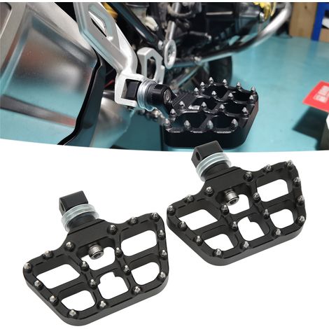 1 paire de repose-pieds arrière pour BMW R1200GS LC Adventure R1200GS LC (version courte) Argent (1/5)