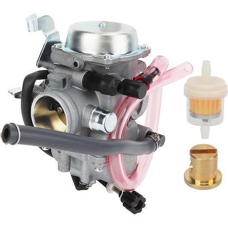Kit carburateur pour quad avec filtre CBKLF300, en alliage d'aluminium, de remplacement pour Bayou 300 (1986-2005) (1/5)