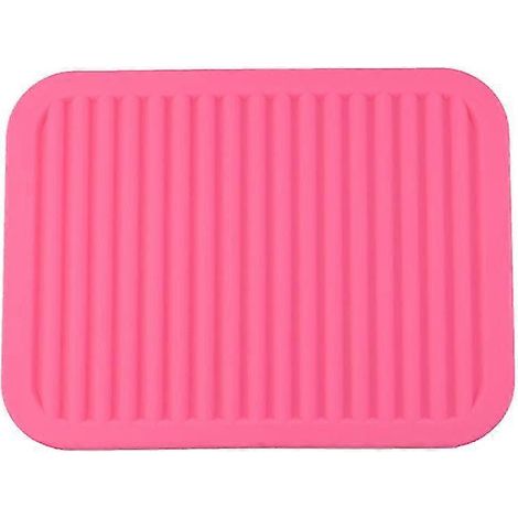 Tapis de cuisine isolant en silicone antidérapant et résistant aux hautes températures pour casseroles et assiettes. (1/5)