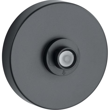 WENKO Adattatore Vacuum-Loc® - Fissaggio senza trapano, Plastica, 6 x 2.8 x 6 cm, Nero (1/5)