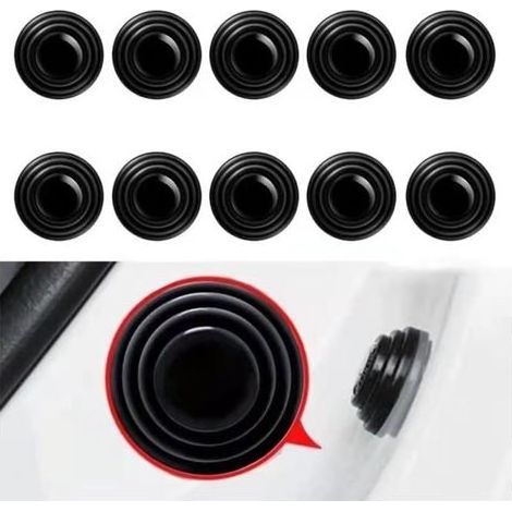 10x Türdämpfer für Autos, geräuschlose, stoßdämpfende Isolieraufkleber, Antivibrationspads für Autotüren, Stoßdämpferdichtung zur Reduzierung von Türgeräuschen und Stößen (1/5)