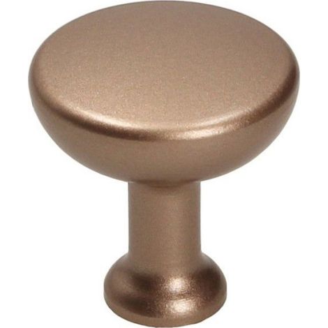 Bouton GU11 - Finition Or Rose Satiné - Pour Meubles Classiques et Rétro - Lot de 10