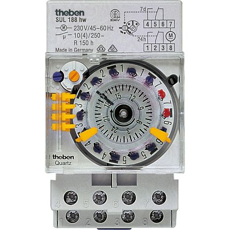 THEBEN SUL 188 HW HORLOGE PROGRAMMABLE ANALOGIQUE (1/2)
