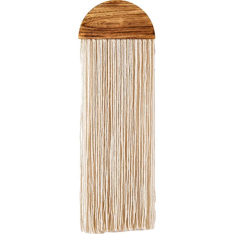 Suspension murale, décoration boho, tapis mural tissé chic, 75 25cm (1/5)
