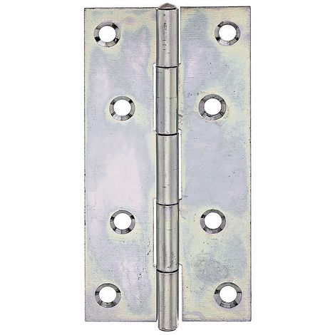 Ger.schmales Scharnier verz.,100 mm (1/3)