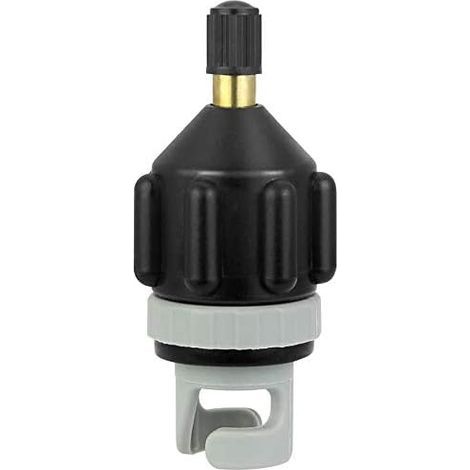 Adaptateur de Valve,Pompe à air Adaptateur Gonflage Rapide 7.8 3.4cm Compresseur Adaptateur pour Bateau Gonflable Kayak canoë Paddleboard (1/4)