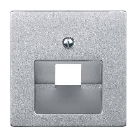 Placa Merten 298360 convencional IP20 aluminio (1/3)