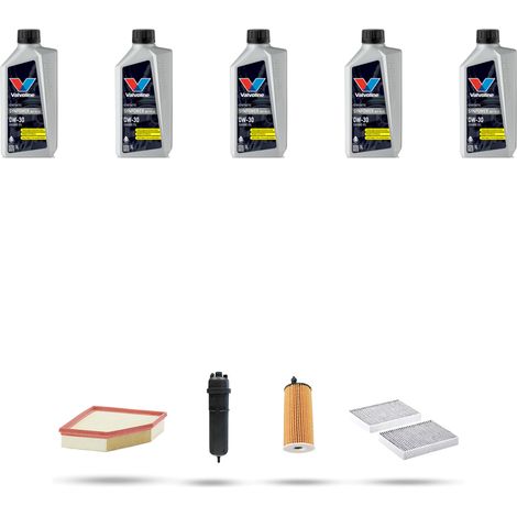 Kit tagliando 4 FILTRI e 5L OLIO compatibile con Bmw serie 7 (G11,G12) 725d 155kw dal 2017 (1/5)