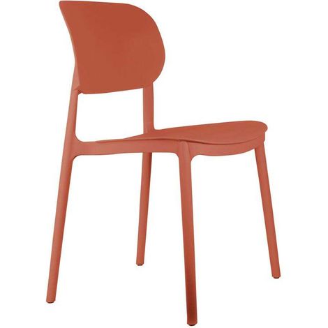Chaise colorée en polypropylène Cheer (1/4)