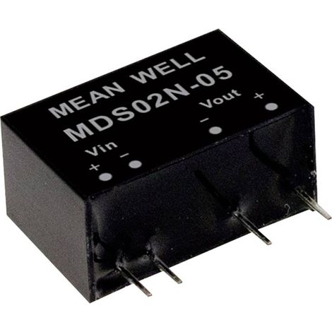 Module convertisseur CC/CC Mean Well MDS02N-12 Nbr. de sorties: 1 x 167 mA 2 W 1 pc(s) Q123512 (1/2)