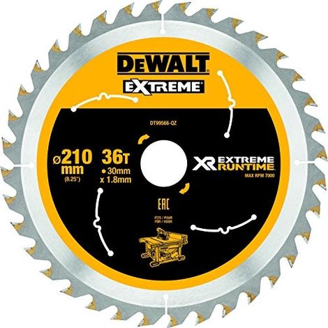Banyo – Lame de scie circulaire 210mm – Alésage 30mm – 36 dents pour bois dur et MDF – Denture alternée pour coupes précises