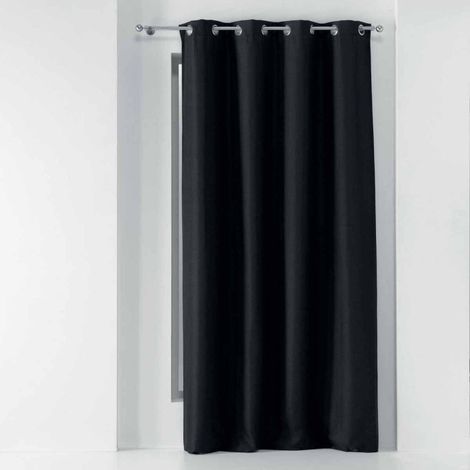 Rideau Occultant "Tissea" 135x240cm Anthracite (1/3)