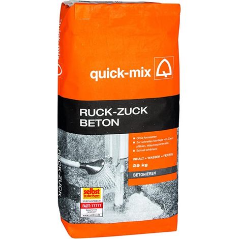 QUICK-MIX Ruck Zuck Beton, 25Kg (1/2)