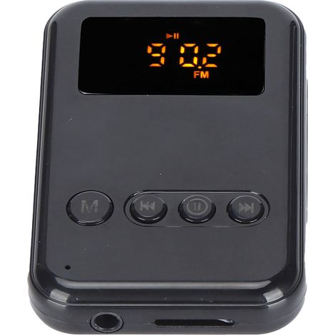 Adaptateur 2-en-1 audio sans fil 5.0 avec carte enfichable et connecteur combiné pour la transmission de données (1/5)